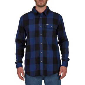 Smith's Workwear Men's Buffalo Pocket Flannel Button-up Shirt in Saudi Arabia