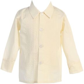Boys Tuxedo Shirts - Kids Tuxedo Shirt - Camisas Formales para Niño Blanca - Toddler White Formal Tux Shirts Made in USA in Kuwait
