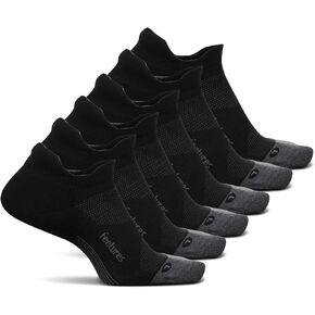 Feetures Elite Max Cushion No Show Tab Ankle Socks - Sport Sock with Targeted Compression - (6 Pair) in Kuwait