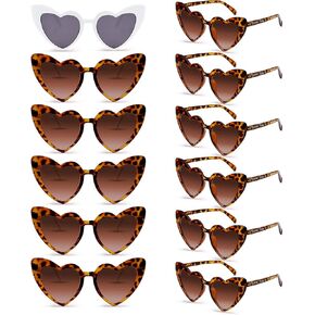 Matcheck 12 Pcs Heart Sunglasses Bachelorette Party, Bridal Shower Favors Bride Tribe Love Glasses Wedding Supplies in Kuwait