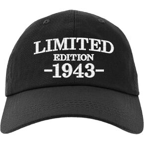 80th Birthday Limited Edition 1943 Baseball Cap - All Original Parts
