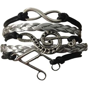 Infinity Collection Music Bracelets for women, teens, and girls