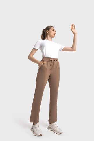 altiland Womens' Lightweight 4-Way Stretch Athletic Golf Pants with Pockets Quick Dry in Saudi Arabia