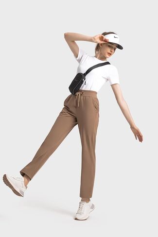 altiland Womens' Lightweight 4-Way Stretch Athletic Golf Pants with Pockets Quick Dry in Saudi Arabia