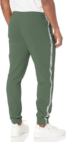 Lacoste Men's Tapered Fit Track Trouser Pant W Side Leg Logo Taping in Saudi Arabia