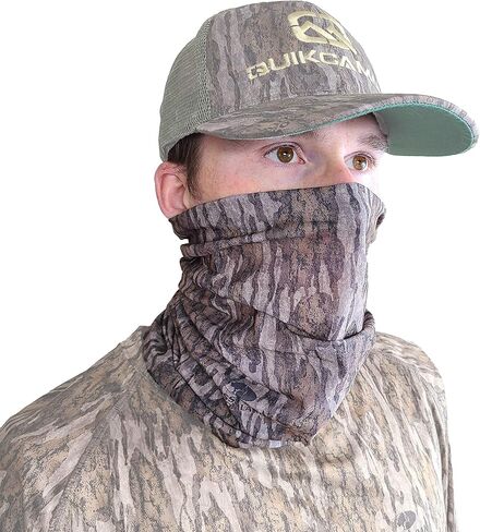 QuikCamo Camo Face Mask Gaiter for Turkey Hunting in Kuwait