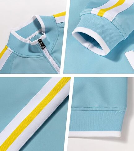 سترة Lvatr الرجالية لكرة القدم الأرجنتينية، زي تدريب اللاعبين بسحاب أزرق سماوي in Kuwait