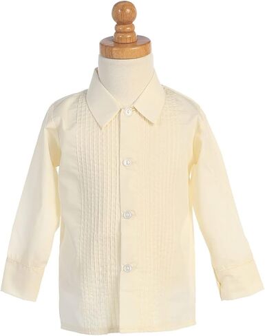 Boys Tuxedo Shirts - Kids Tuxedo Shirt - Camisas Formales para Niño Blanca - Toddler White Formal Tux Shirts Made in USA in Kuwait