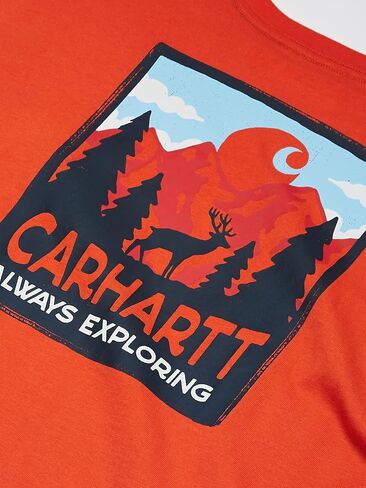 Carhartt Boys' Short-Sleeve Outdoor Exploring T-Shirt in Saudi Arabia