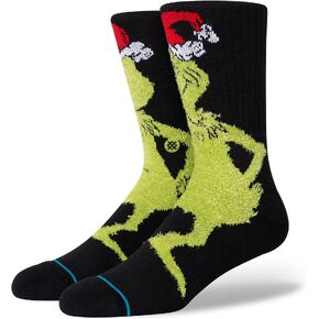 Stance Crew Mr Grinch Socks (Black) in Saudi Arabia