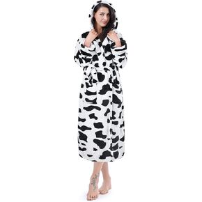 Catalonia Womens Plush Long Robe, Warm Comfy Fluffy Bathrobe, Gift for Her in Saudi Arabia