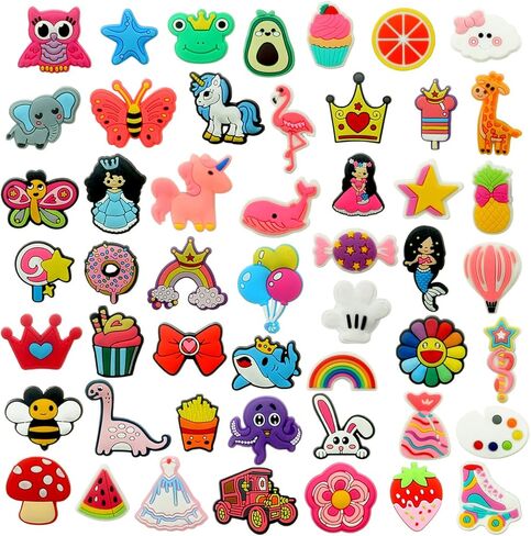 40 قطعة من زينة الأحذية من ILGANT للفتيات والنساء والرجال وهدايا حفلات الهالوين in Kuwait