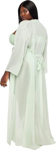 Savage X womens Going Platinum Long Robe in Saudi Arabia