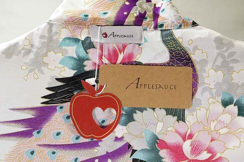 Applesauce - 838B - Plus Size Women's Kimono Long Robe - Boho Floral (One-Size fits most US 1X 2X 3X) in Kuwait