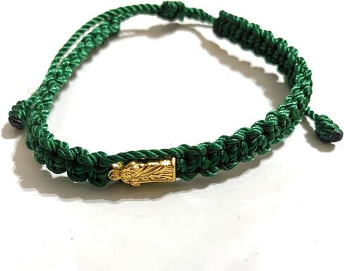 Chavarrieta Green Saint Jude Thaddeus Thread Bracelet Pulsera Roja de hilo de San Judas Tadeo in Kuwait