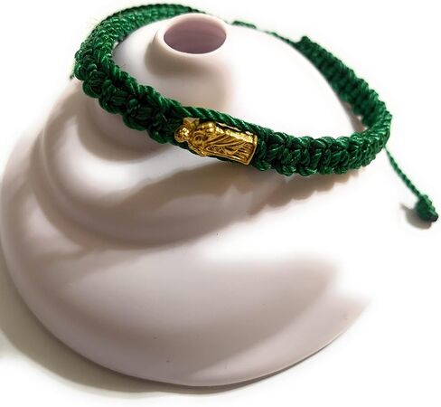 Chavarrieta Green Saint Jude Thaddeus Thread Bracelet Pulsera Roja de hilo de San Judas Tadeo in Kuwait