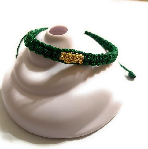 Chavarrieta Green Saint Jude Thaddeus Thread Bracelet Pulsera Roja de hilo de San Judas Tadeo in Kuwait