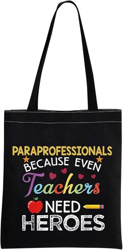 هدايا MBMSO Paraprofessional حمل حقيبة المعلم Paraprofessional تقدير الهدايا هدايا مساعد التدريس (Paraprofessional TB-أسود) in Kuwait