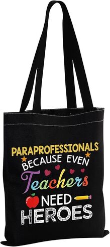 هدايا MBMSO Paraprofessional حمل حقيبة المعلم Paraprofessional تقدير الهدايا هدايا مساعد التدريس (Paraprofessional TB-أسود) in Kuwait