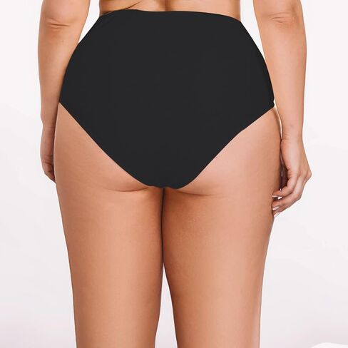 ملابس سباحة نسائية من Sovoyontee مقاس كبير تانكيني مكونة من قطعتين ملابس سباحة متموجة للتحكم في البطن لباس سباحة ملابس سباحة أمامية ملفوفة in Kuwait