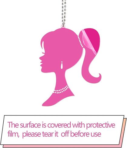 Stcomart 6 PCS Pink Keychain Car Key Chain for Women, Pink Girl Purse Bag Accessories in Kuwait