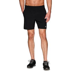 RBX Men's Woven Gym Shorts 7" Quick Drying Running Shorts with Pockets Athletic Fit X-Dri Moisture Wicking Training Shorts