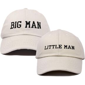 DALIX Big Man Little Man Hat Father Son Matching Cap Fun Gifts in Kuwait