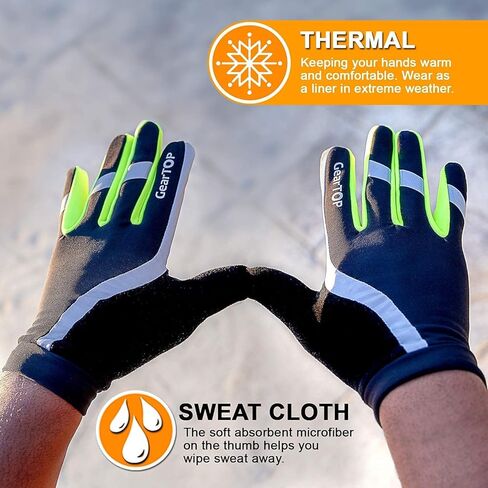 قناع التزلج الفاخر بالاكلافا وجهاز تدفئة الرقبة مع قفازات الجري العاكسة كبيرة الحجم in Kuwait