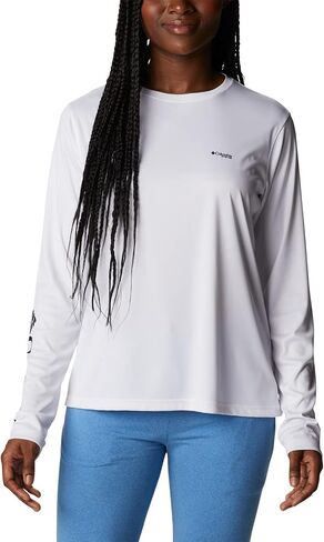Columbia Women's Tidal Tee PFG Fill-o-Print Fish Ls in Saudi Arabia