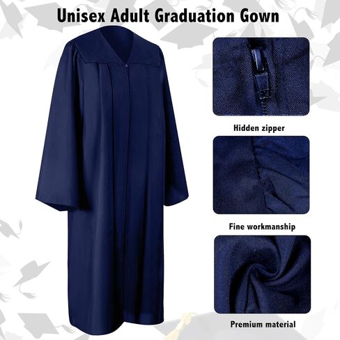 Graduation Cap and Gown 2026 Set with Tassel Honor Cord Graduation Stoles for High School College Bachelor in Kuwait