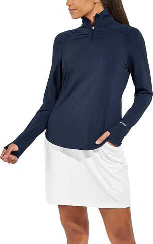 Women's Golf Quarter-Zip - UPF 50+ Sun Protection - Arabella in Kuwait