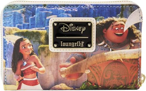 Loungefly Disney Moana Princess Scene Zip Around Wallet in Saudi Arabia