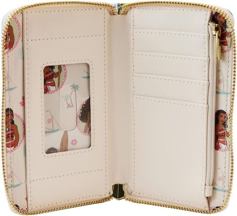 Loungefly Disney Moana Princess Scene Zip Around Wallet in Saudi Arabia