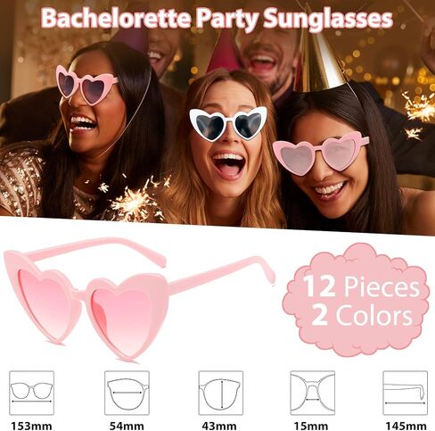 KUUQA Sunglasses and Satin Bridesmaid Scrunchies Bachelorette Party Sunglasses Bulk Bride Bridesmaid Glasses Wedding Décor in Saudi Arabia