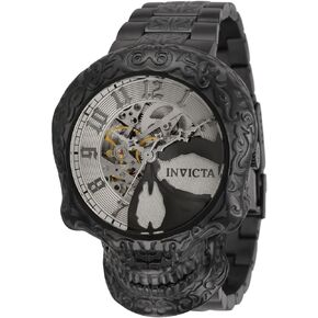 Invicta Men's Artist 50.5mm Stainless Steel Automatic Watch, Silver (Model: 33967) in Saudi Arabia