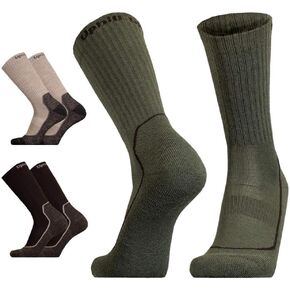 UPHILLSPORT OPS تكتيكي 4 طبقات Drytech M5 مع ميرينو كاكي 6.5-9 عبوة واحدة in Kuwait