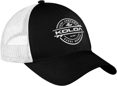 قبعات Joe's USA Koloa Surf Thruster بشعار المدرسة القديمة المنحنية بيل الشبكية Snapback in Saudi Arabia