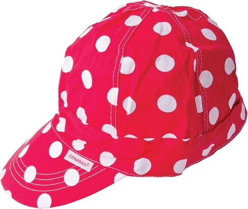 Shark 14453 7.375-Inch Welders Hat, Red Polka Dot Size in Saudi Arabia
