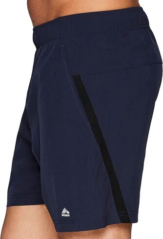 RBX Men's Woven Gym Shorts 7" Quick Drying Running Shorts with Pockets Athletic Fit X-Dri Moisture Wicking Training Shorts in Kuwait