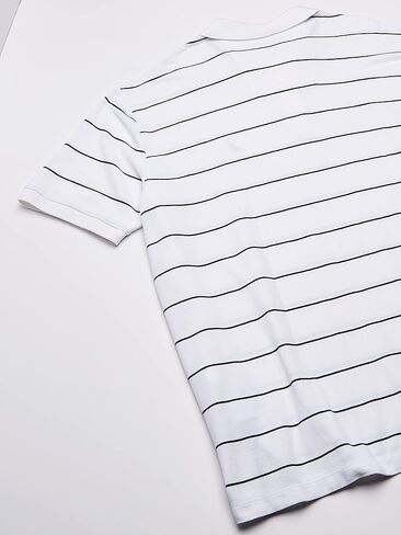 Nautica Men's Big and Tall Classic Short Sleeve Striped Polo Shirt in Saudi Arabia
