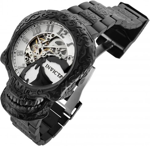 Invicta Men's Artist 50.5mm Stainless Steel Automatic Watch, Silver (Model: 33967) in Saudi Arabia