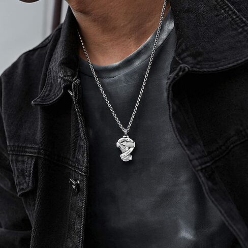 LuxglitterLin Praying Hands Urn Necklaces for Mom Dad Pet Ashes Crucifix Cremation Keepsake Memorial Pendant Jewelry Forever in My Heart in Kuwait