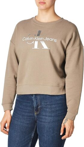 سويت شيرت نسائي بأكمام طويلة من Calvin Klein in Kuwait