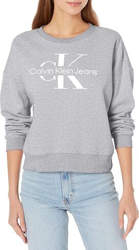 سويت شيرت نسائي بأكمام طويلة من Calvin Klein in Kuwait