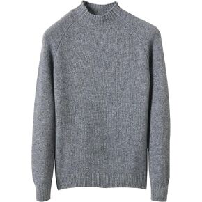 LINY XIN Women's Mock Neck Sweater Fall Winter 100% Merino Wool Basic Warm Soft Long Sleeve Knit Pullover Sweater in Kuwait