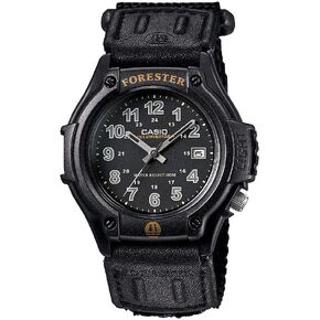 Casio FT500WC-1BV Men's Forester Illuminator LED Light Black Dial Velcro Band Analog Watch in Saudi Arabia