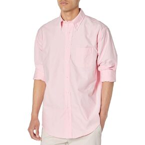 Brooks Brothers Men's Long Sleeve Button Down Original Oxford Cotton Shirt, Solid