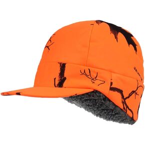 قبعة صغيرة معزولة للطقس البارد من EDTREK بحافة مسطحة - قبعة صيد مضادة للماء والرياح in Kuwait