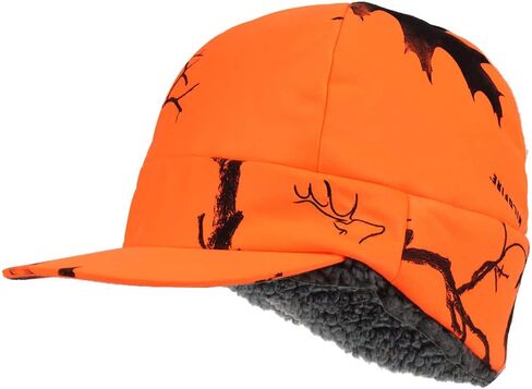 قبعة صغيرة معزولة للطقس البارد من EDTREK بحافة مسطحة - قبعة صيد مضادة للماء والرياح in Kuwait