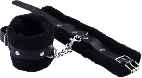 LIU JUN Cotton Rope Bracelet Ankle For Women Men, Adjustable Restraints For Ankles And Wrist With Chain Woven Handmade Hand Red Fluffy Rave Girls Boys Jewelry in Kuwait